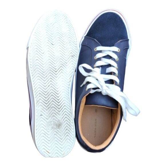 Zara men navy blue sneakers size EU 46 / US 12 - Picture 6 of 7